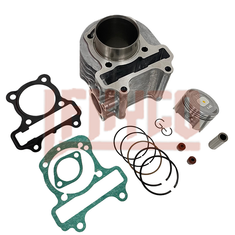Motorcycle Gasket - オートバイシリンダーピストンガスケット完全オーバーホールキット 50mm K48 ホンダビートFI スクーピー バリオ110