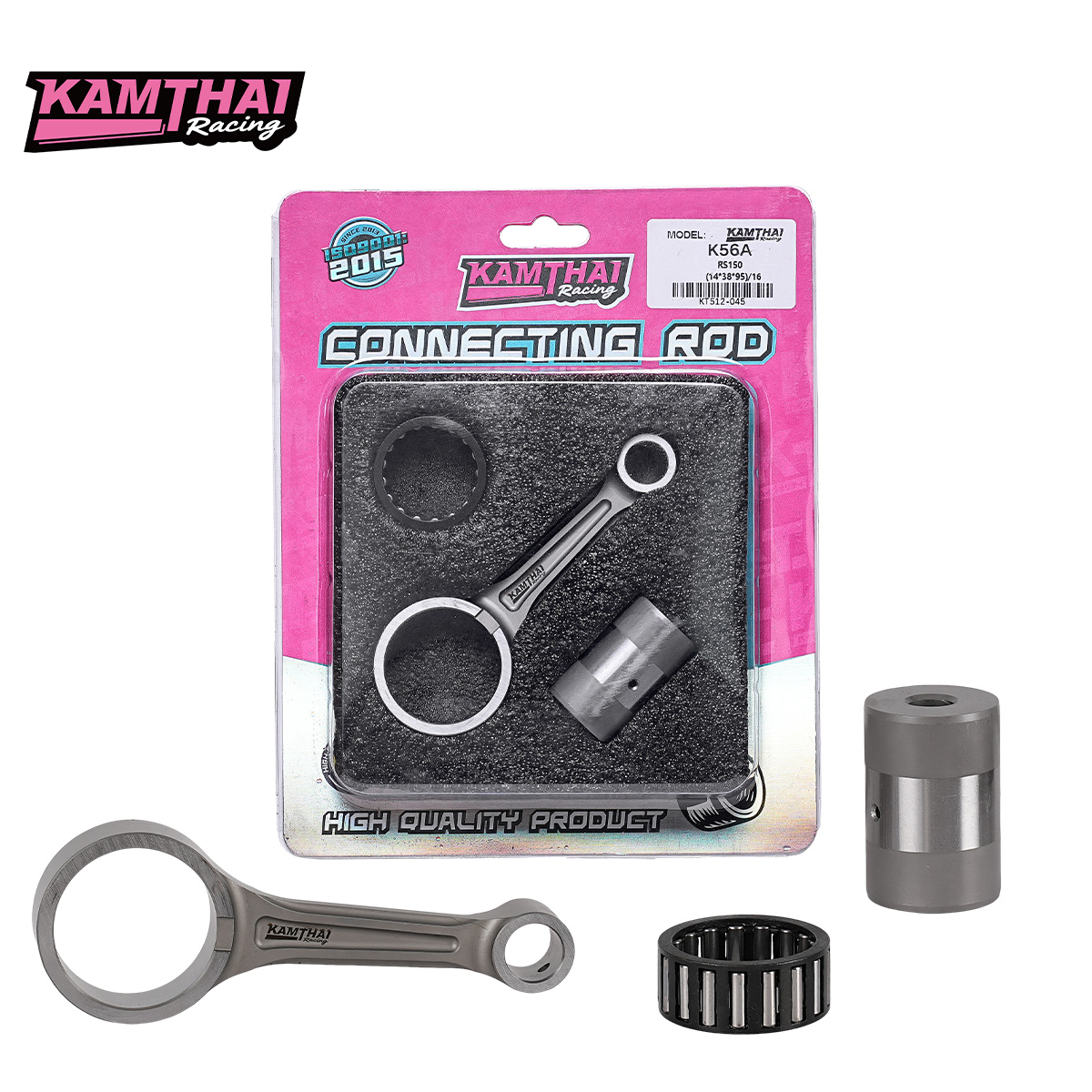 Motorcycle Crankshaft - KAMTHAI製、CNC加工による鍛造クランクシャフトおよびコネクティングロッド。ホンダRS150R、ソニック150R、スープラGTR150用。オートバイ用改造エンジン部品。