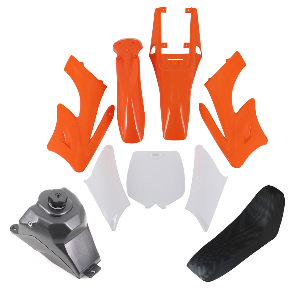 オートバイプラスチックカバーフェアリングキットマッドガードフ - Motorcycle Engine Parts のレビューと価格