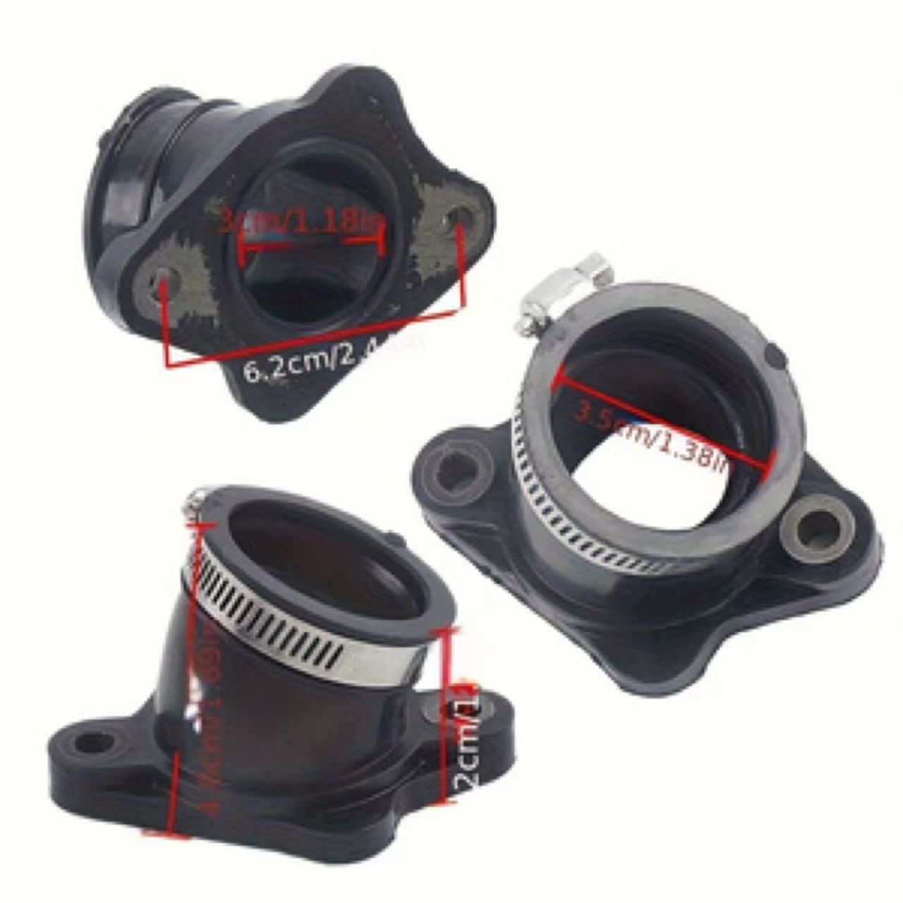 キャブレターインテークマニホールドブーツパイプ 30 ミリメ - Motorcycle Engine Parts のレビューと価格
