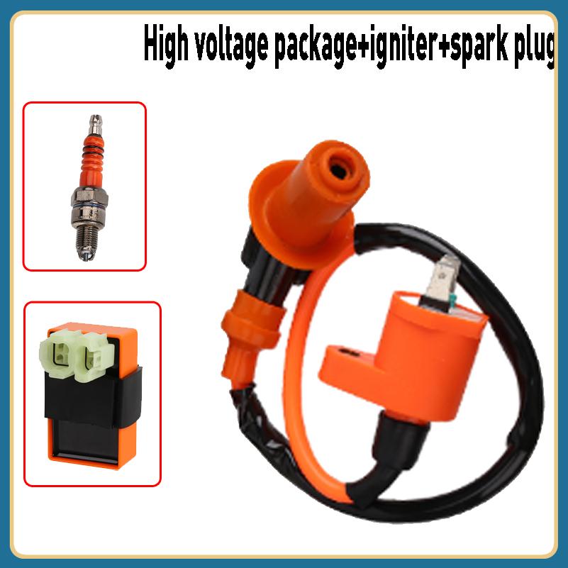 イグニッションコイル GY6 バイクアクセサリーに適した新し - Motorcycle Spark Plug のレビューと価格